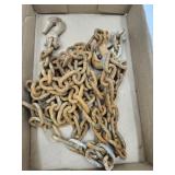 2 Log Chains w Hooks-72"L