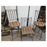 Sturdy Barstools & Matching Chair 1 Seat Needs
