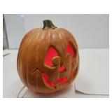 9"H Halloween Light Up Pumpkin