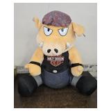 Large Harley Davidson Plush Pig 28"h Sitting