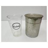 VTG Kodak Film Tank Dev. Canister & Measure Beake