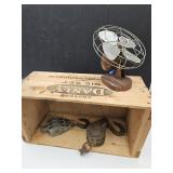 ADV Crate 23" L, Metal Pulleys & Fan SEE CORD