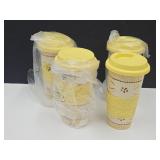 Set Of 4 New Temp-Tations Tumblers