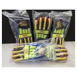 5 Pair Ringers Gloves Barrier 259B XL