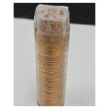 1960 D Roll Of Lincoln Pennies VGC