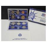 United States Mint Proof Set 2002