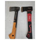 Fisker & Hyper Tough Fiber Glass Handle Hatchets