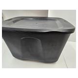 Black Storage Tote