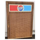 Pepsi Advertising  21 x 29" See Crack