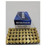 9m Luger 50 RDS Gun Ammo
