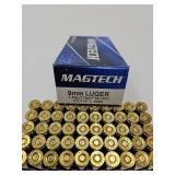 9m Luger 50 RDS Gun Ammo