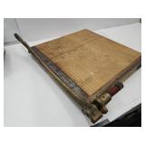 Large VTG 18" Paper Cutter
