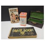 Big Little Paint Book, Wood Box & Tin +