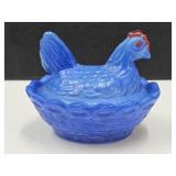 Vintage Miniature Hen On A Nest