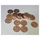Twenty 1 Oz Premium Copper Rounds 2 Designs
