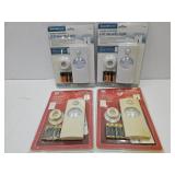 4 NIP LED Motion Light Detectors