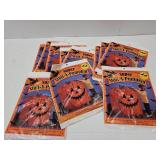10 Halloween Pumpkin Leaf Bags