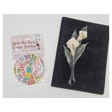 Suede Portolio Folder, Spin The Bottle Game Button