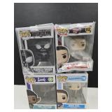 4 Funko Pops; The Captain, Caitlin Clark See Box