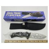 NIB Seal Team Fighter Knife 9.5"L