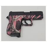 Diamond Back Pink Camo 9mm Luger Pistol