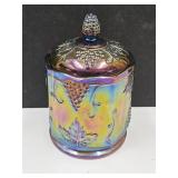 Vintage Indiana Carnival Harvest Grape Jar