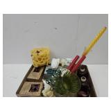 Candle Holders, Mice & Cheese & Scented Candles +
