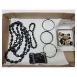 VTG Costume Jewelry -Earrings, Necklaces, Braceles