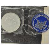 Uncirculated 40% Silver Eisenhower Dollar Coin
