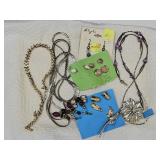 Costume Jewelry; Colorful Necklaces & Earrings