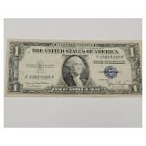 1935 D One Dollar Silver Certificate