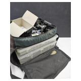 Fishing Bag W Reels, Organizers & Some Tackle