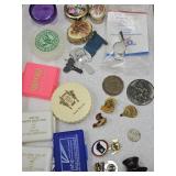 Vintage Pill Trinket Boxes, Indiana Pins+