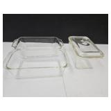VTG Refridgeration Dish & 2 Pyrex Pans