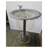 Aluminum Bird Bath 20 x 32" H