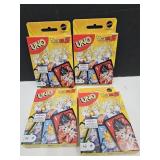 4 Boxes Of Dragon Ball Z Uno Cards