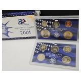 United States Mint Proof Set 2001