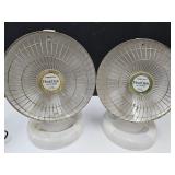 2 Presto Heaters 20" high