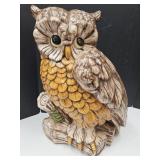 Large Ceramic Owl 20" high