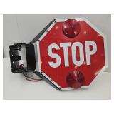 2 Sided Bus Stop Sign Arm 18" W + Bracket