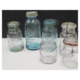 Kerr Porland & Ball Jar Lot