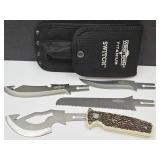 Western Titanium Switch Knife W Sheath