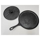 Cast Iron Heuck &  Bacon Press Lid