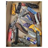 Large Lot Of Pocket Knives