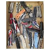 Large Lot Of Pocket Knives