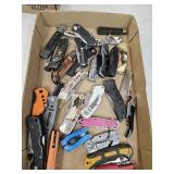 Large Lot Of Pocket Knives
