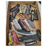 Large Lot Of Pocket Knives