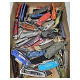 Large Lot Of Pocket Knives