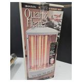 Marvin Quartz  Radiant  Electric Heater w Box