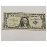 1957 A One Dollar Silver Certificate